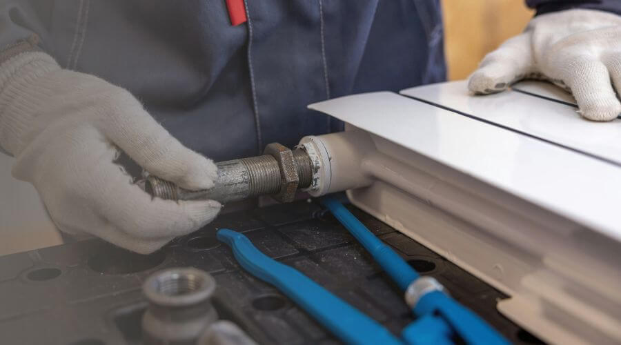 Professional water heater repair services in Drayden, MD